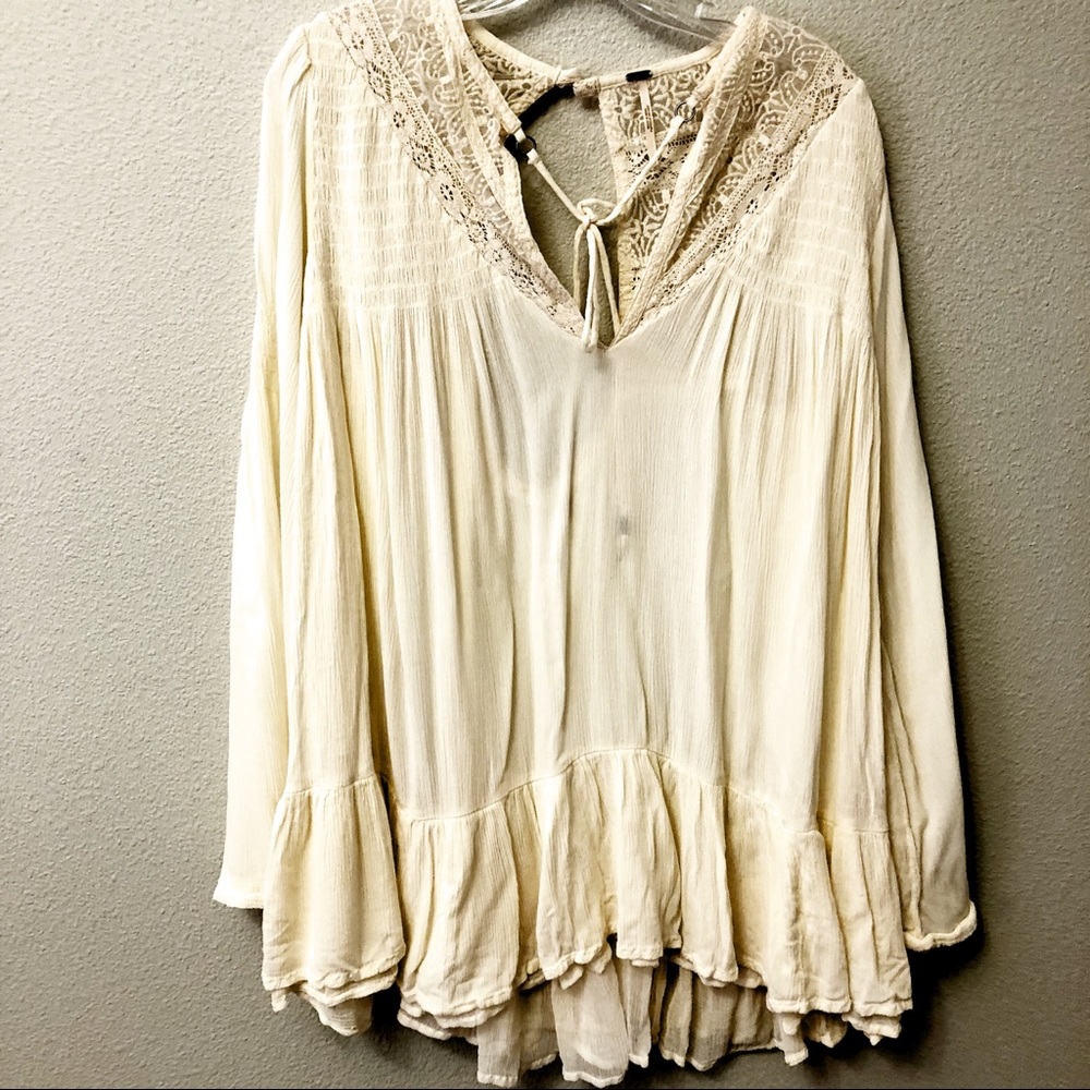 Free People One Night in Victoria Tunic Dress, Size L - Picture 2 of 8